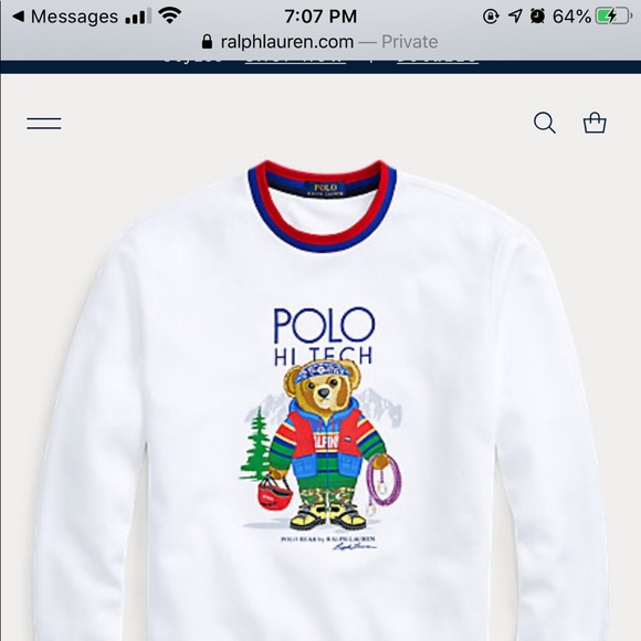 polo bear hi tech